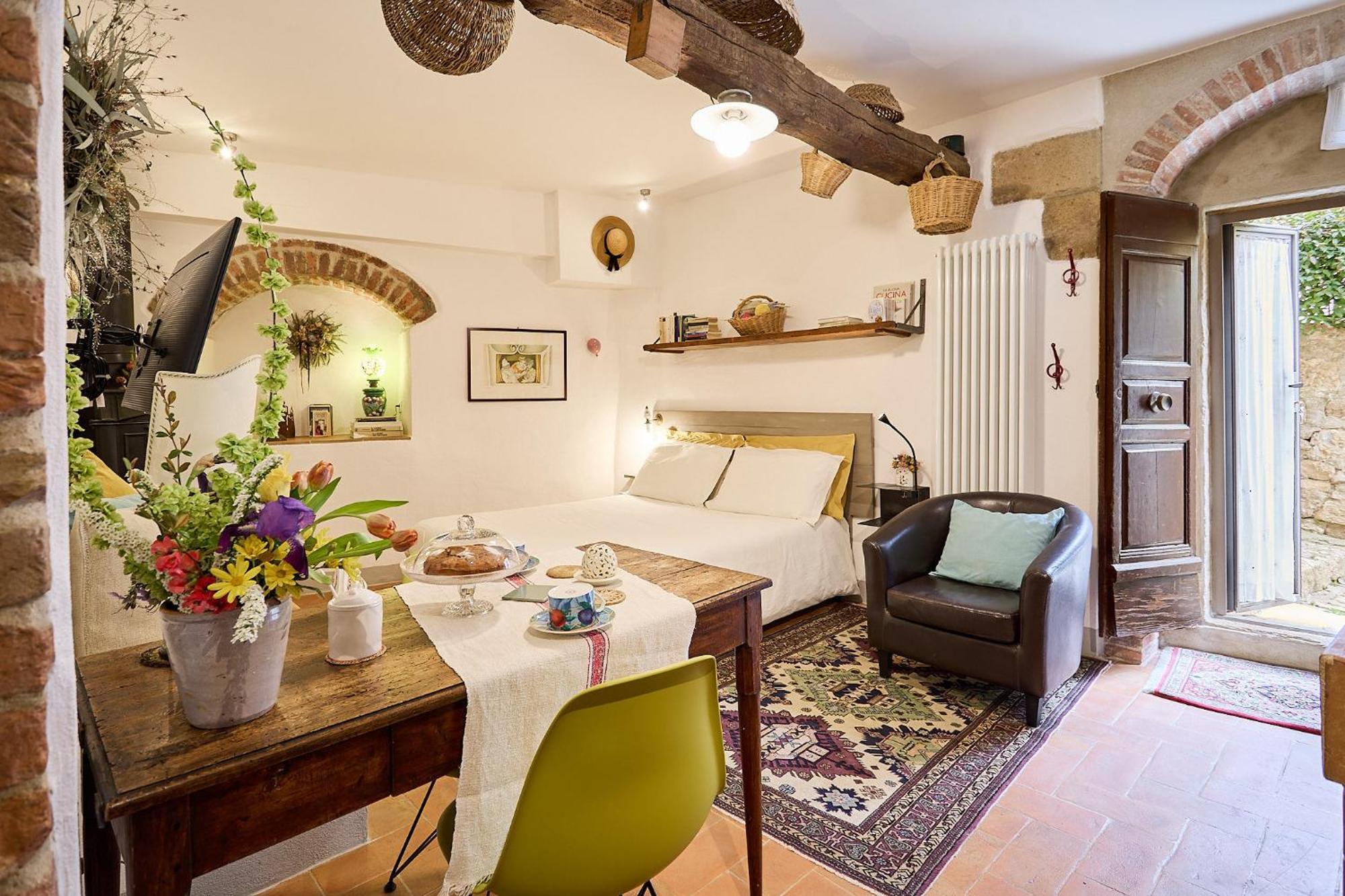 Casa Torta Hotell Monticchiello Eksteriør bilde