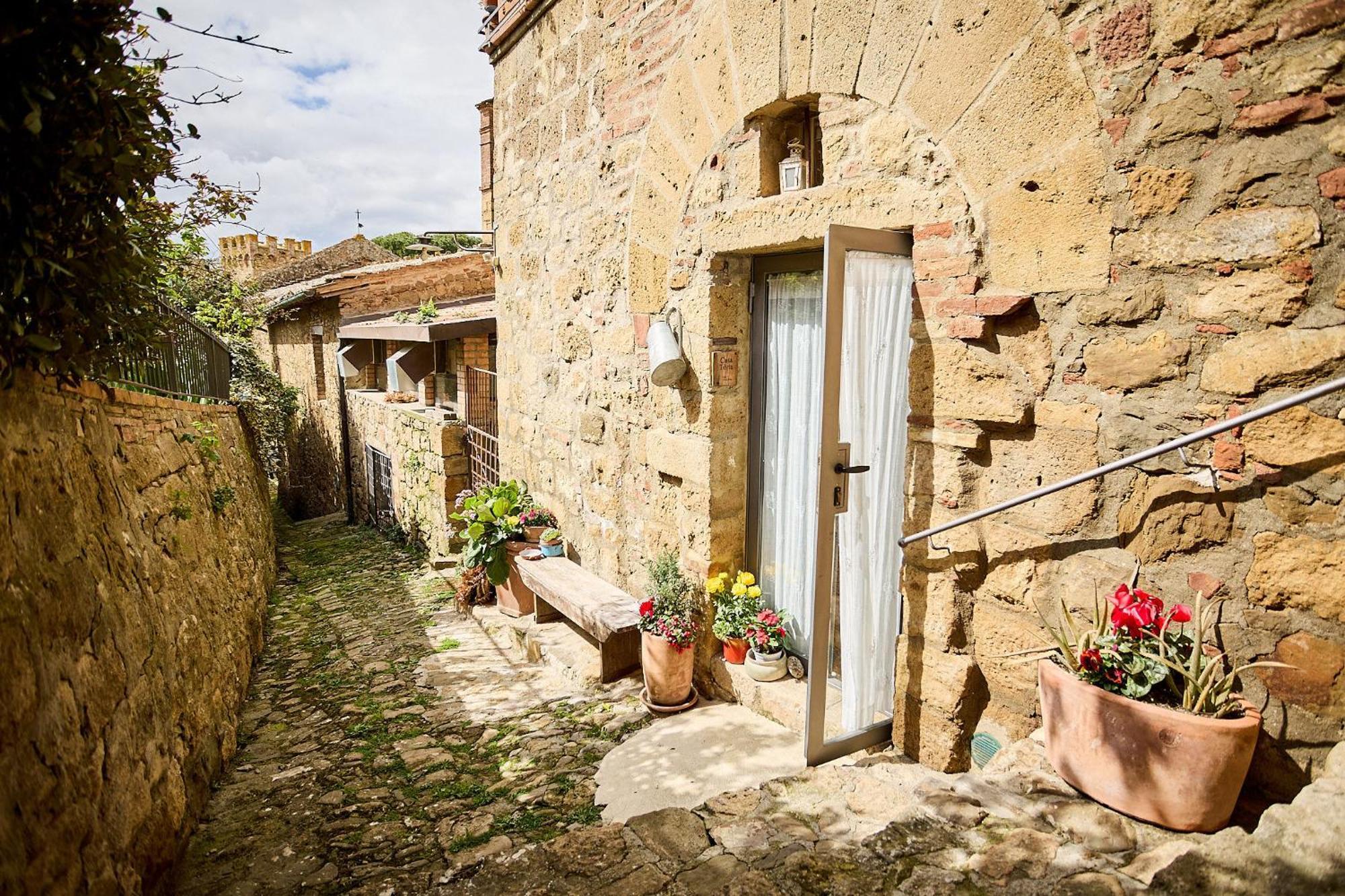 Casa Torta Hotell Monticchiello Eksteriør bilde