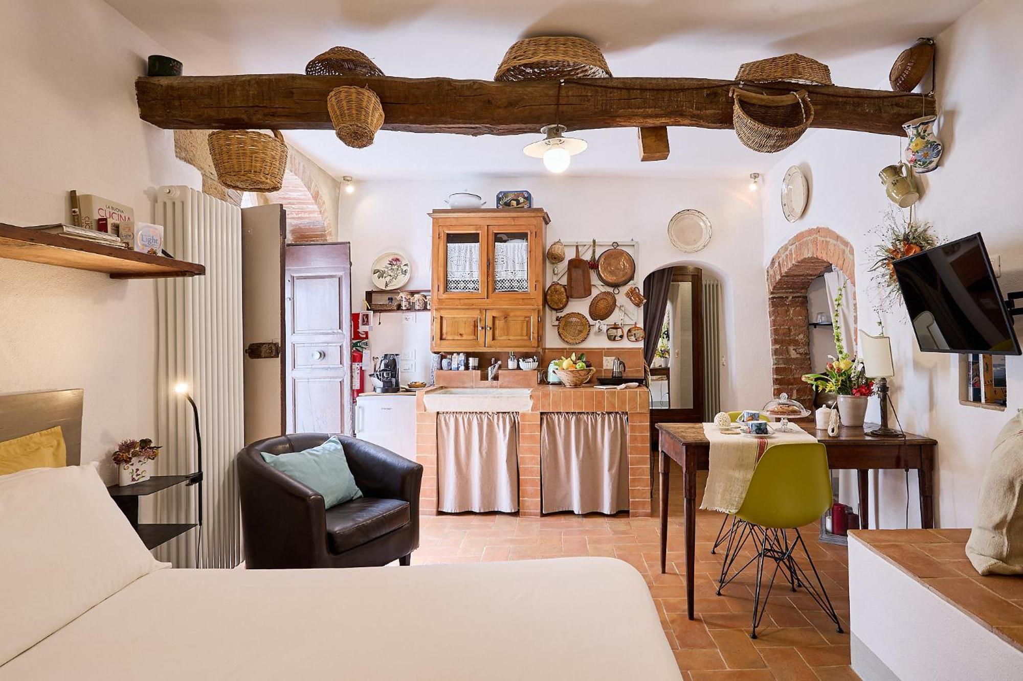 Casa Torta Hotell Monticchiello Eksteriør bilde